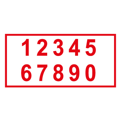 Купить t306/b33 цифры (1,2,3,4,5,6,7,8,9,0)