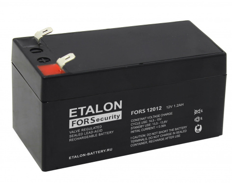 Купить аккумулятор etalon fors 12012 12в 1,2 а∙ч