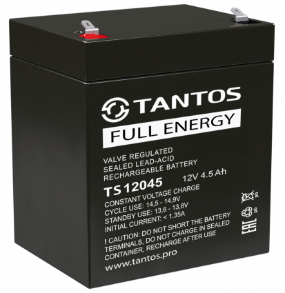 Купить аккумулятор tantos ts 12045 12в 4.5 а∙ч